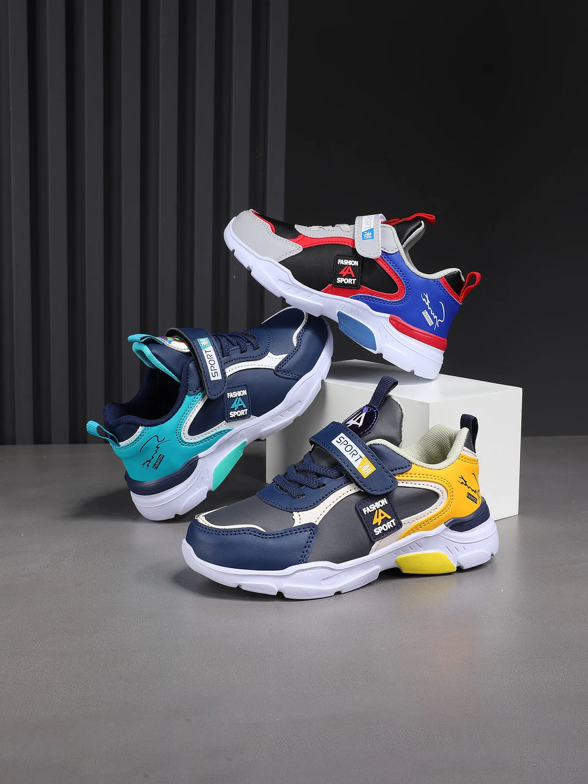 Kids Sport Sneakers — Leather Breathable Non-Slip | EU 31–40 - photo 4