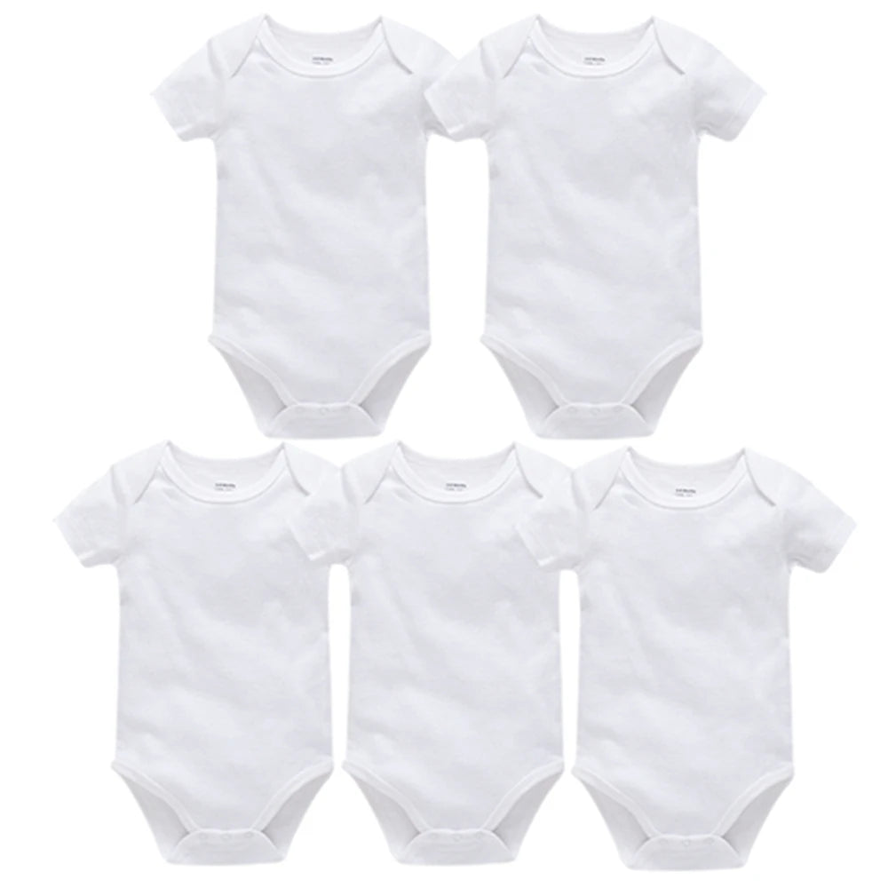 Baby bodysuit, soft short-sleeve cotton — Kindle Kids ABC