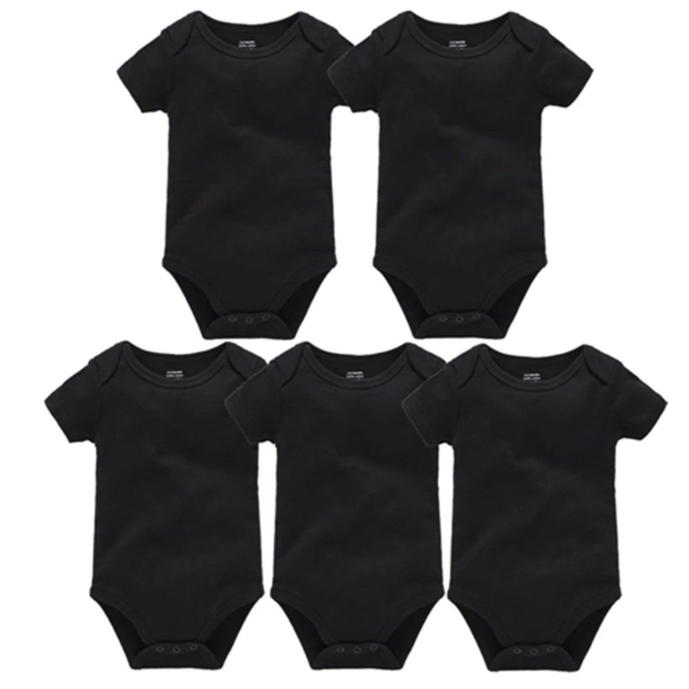 Unisex baby bodysuit, short sleeve cotton — Kindle Kids ABC