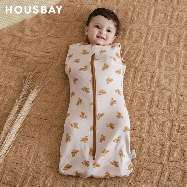 Baby sleep sack sleeveless cotton summer wearable blanket