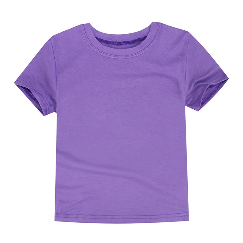 Kids Cotton Basic T-Shirt - photo 9