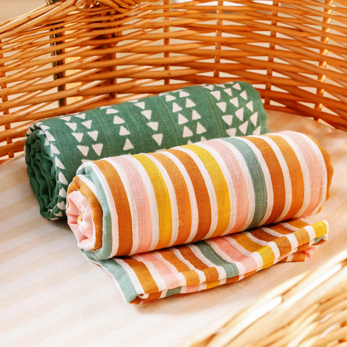 Cotton Muslin Baby Swaddle Blanket - Kindle Kids ABC - view 21