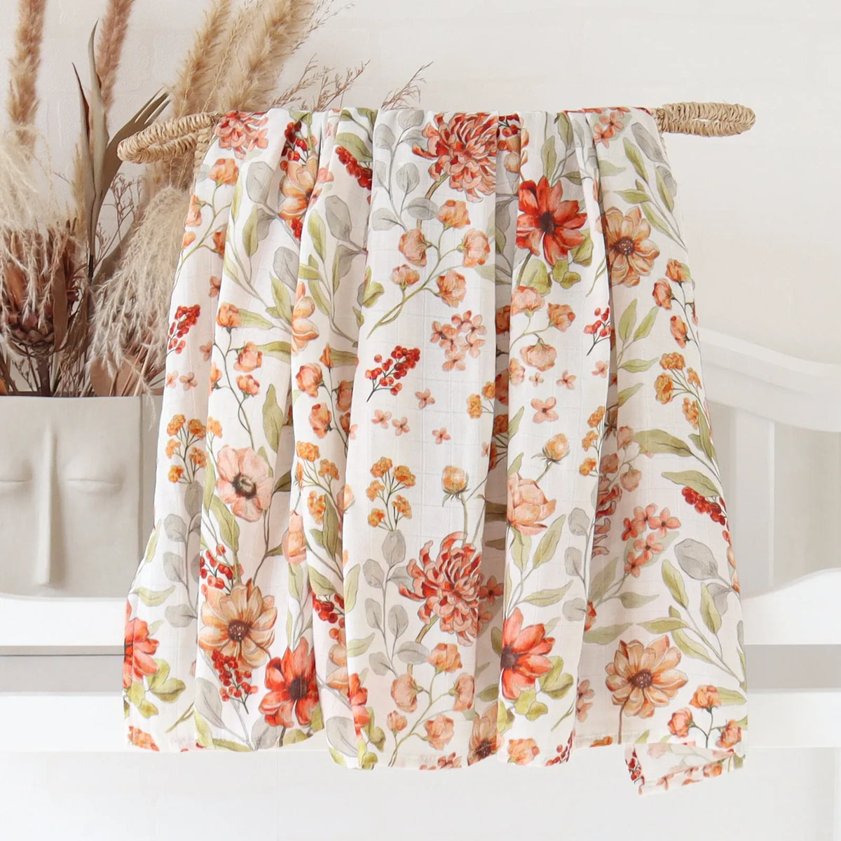 Soft Bamboo Cotton Muslin Baby Blanket - Kindle Kids ABC - view 11
