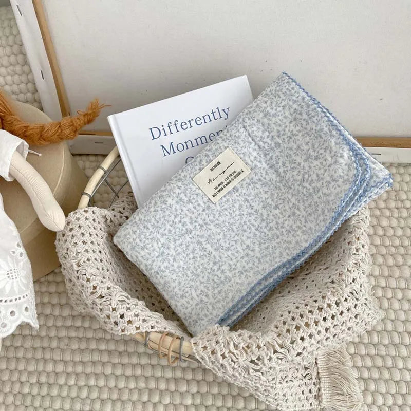 Floral Cotton Muslin Baby Swaddle Blanket - Kindle Kids ABC - view 21