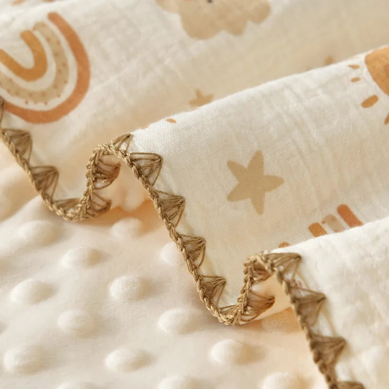 Soft Fleece Baby Swaddle Blanket - Kindle Kids ABC - view 3