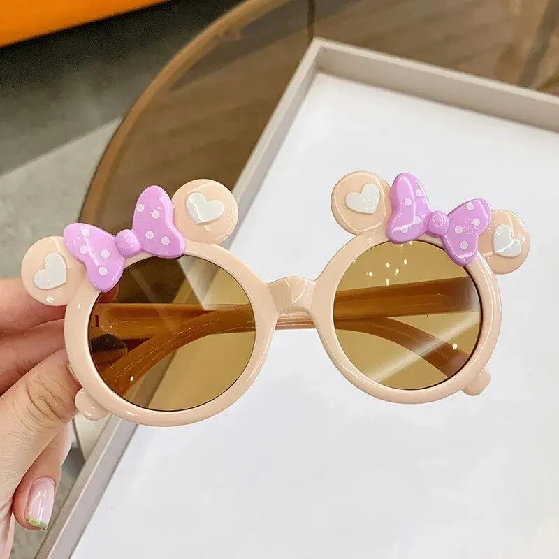Kids cartoon UV400 sun protection sunglasses