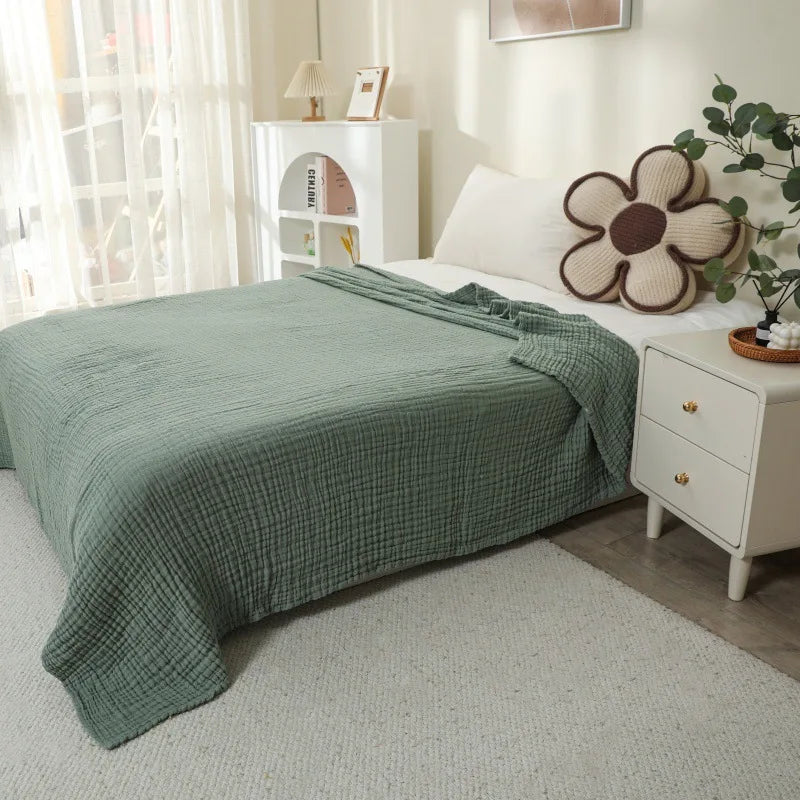 6-Layer Cotton Muslin Baby Blanket - Kindle Kids ABC - view 7
