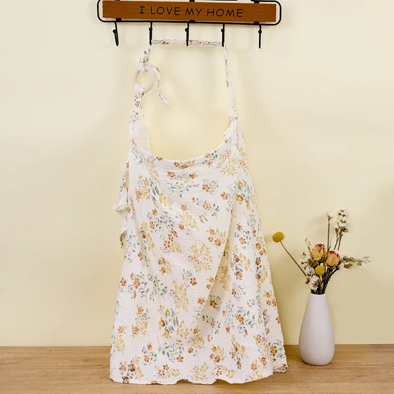 Breathable Cotton Nursing Cover - Kindle Kids ABC - view 16