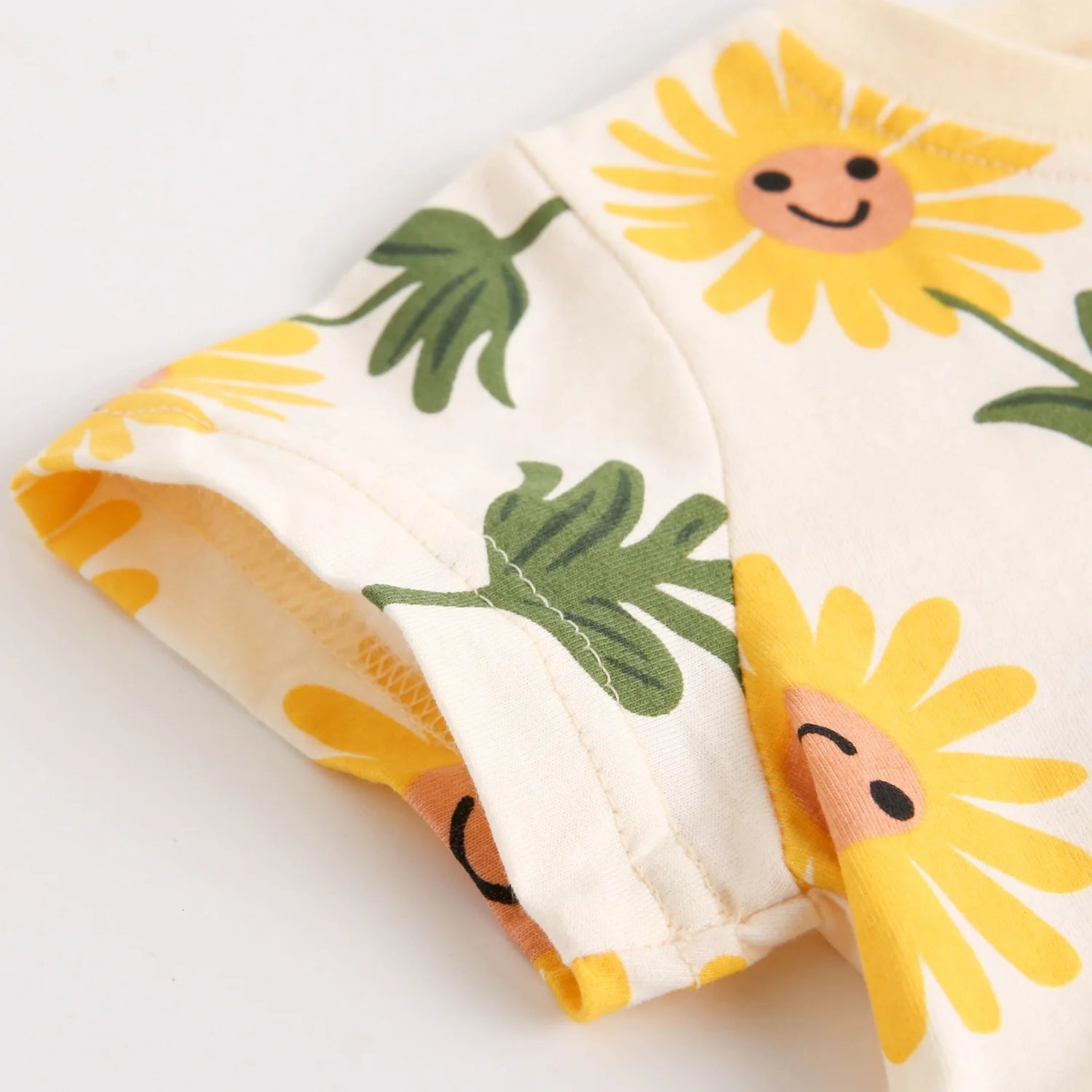 Baby Girl Floral Summer Dress – Soft Cotton Sleeveless A-Line (9M–5Y)