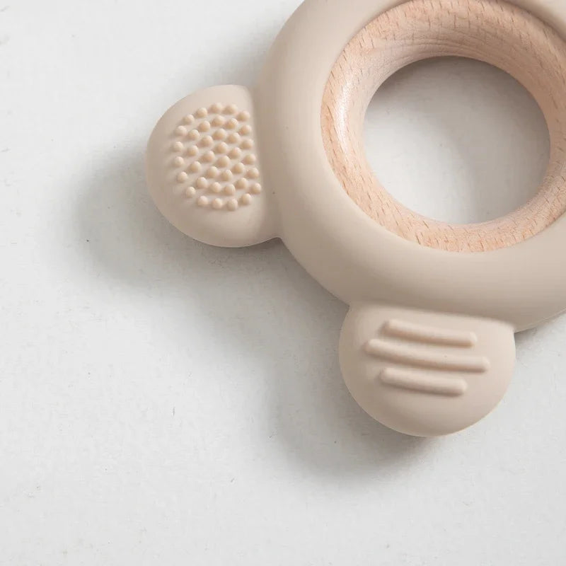 wooden-bear-teether-peacock-kindlekidsabc