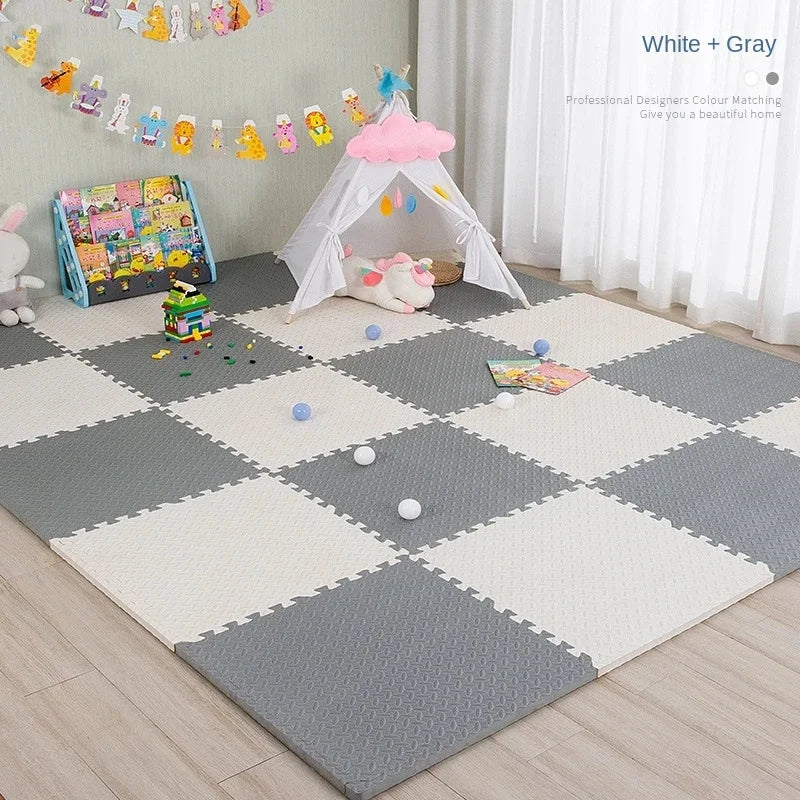 Baby EVA Foam Puzzle Play Mat – Soft & Anti-Slip Floor Tiles for Kids (8 or 16 Pieces)