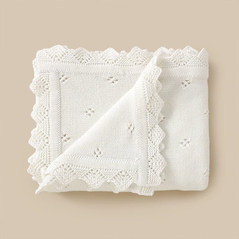 Knitted Cotton Baby Blanket - Kindle Kids ABC - view 2