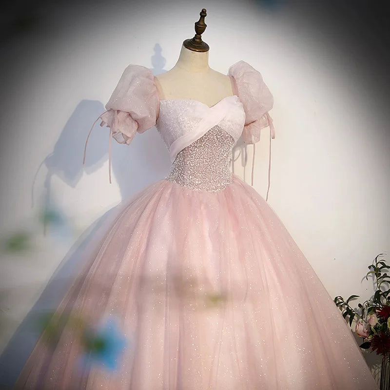 Girls' Tulle Sequin Ball Gown - Kindle Kids ABC - view 2
