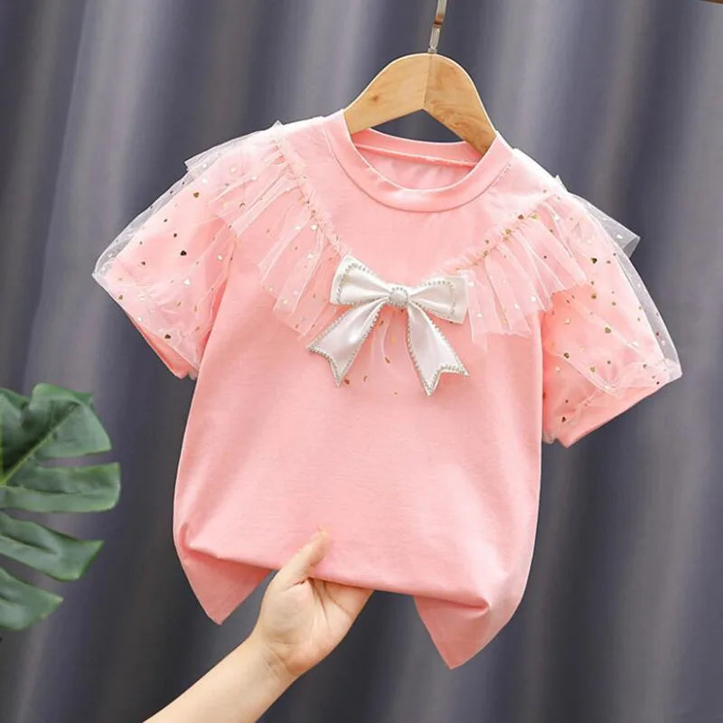 Girls Premium White Cotton Blouse - photo 2