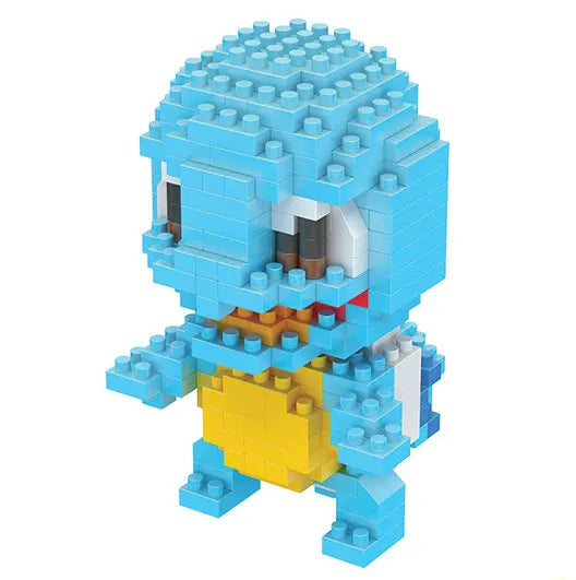 Collectible mini cartoon brick figures kids buildable characters set