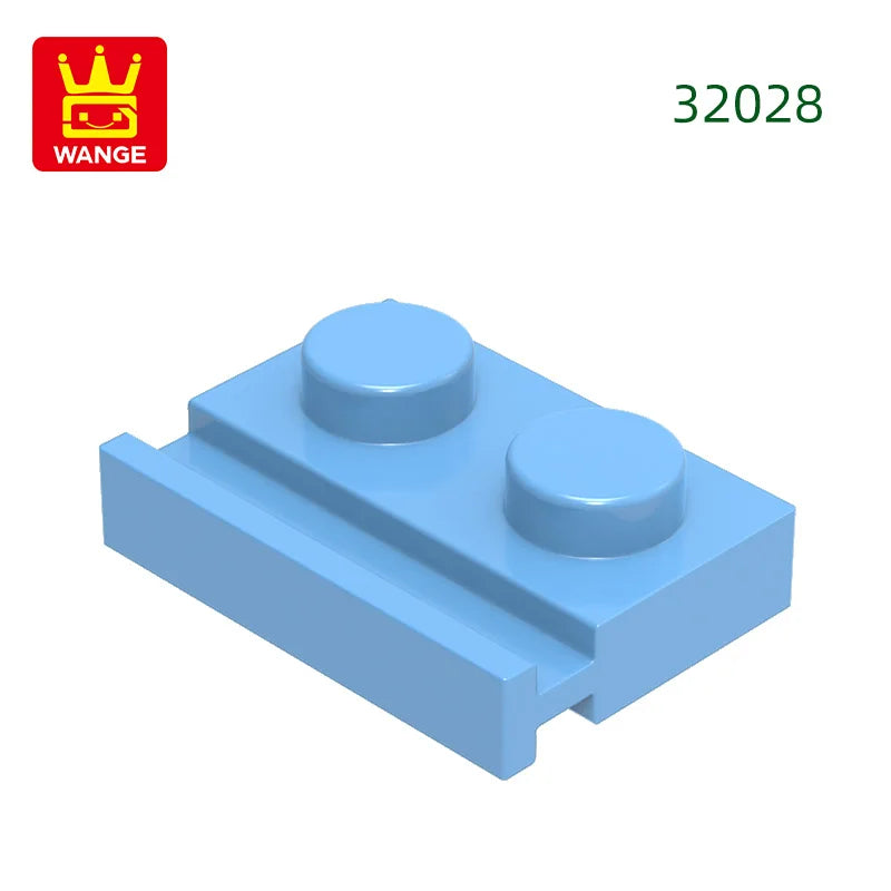 224-piece building block plate set MOC slide bricks for kids creative builds