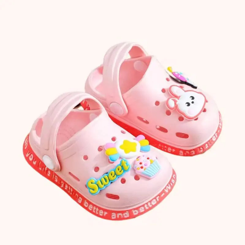 Kids Summer Beach Clogs - Soft Anti-Slip Cartoon Sandals - photo 3