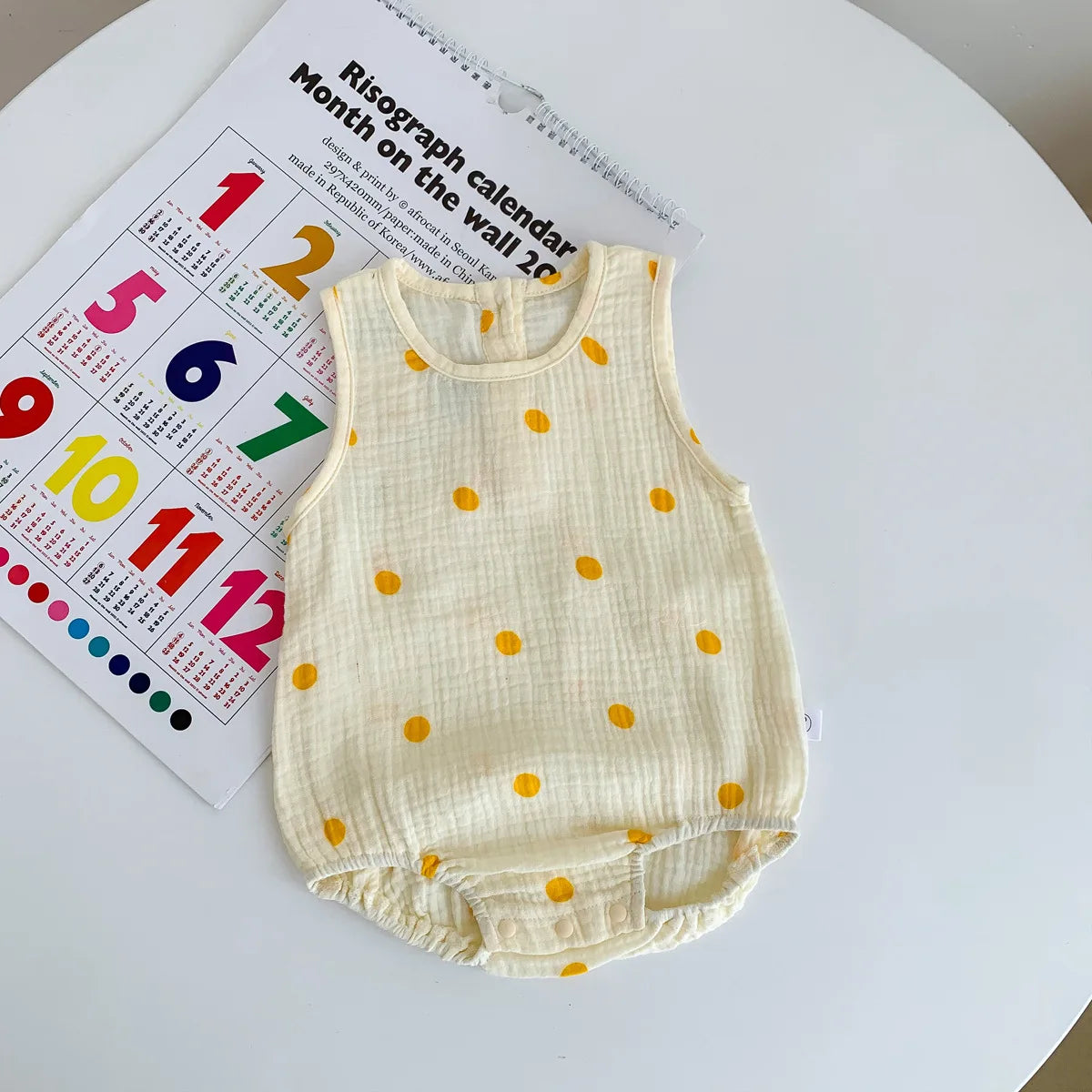 Muslin Cotton Baby Romper - Kindle Kids ABC - view 7