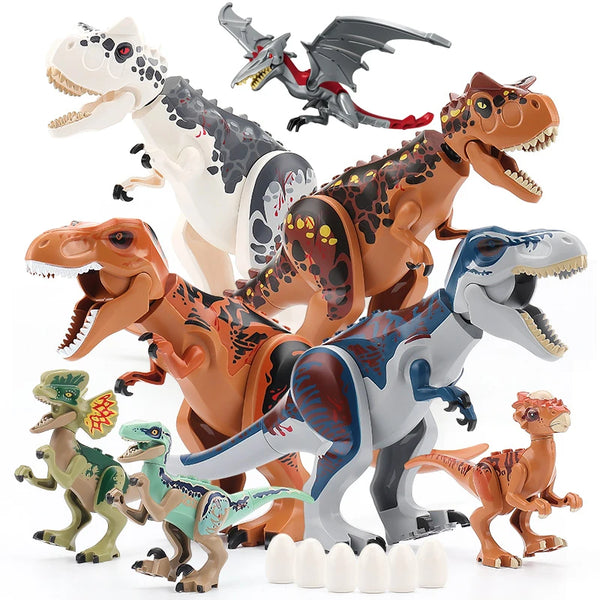 Dinosaur building blocks large brick figure set, kids 5-10Y