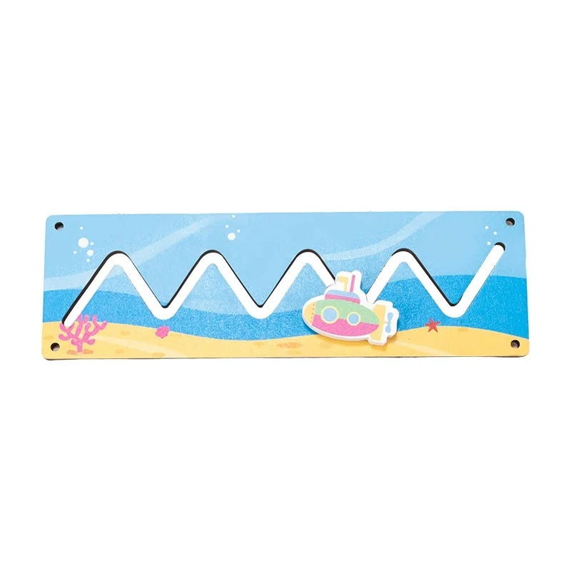 DIY Montessori busy board kit, fine motor toy - photo 19