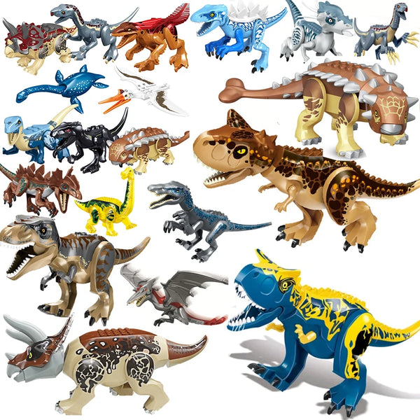 Raptor dinosaur building blocks brick assembly toy, kids 5-10Y