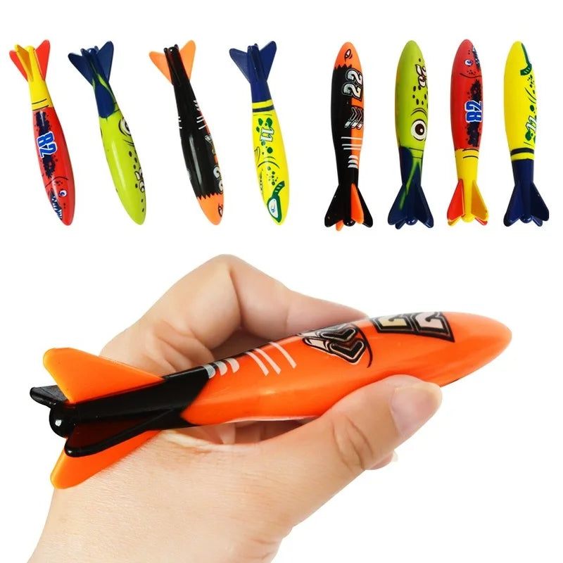 Shark rocket dive toys for pool and bath water games - photo 3