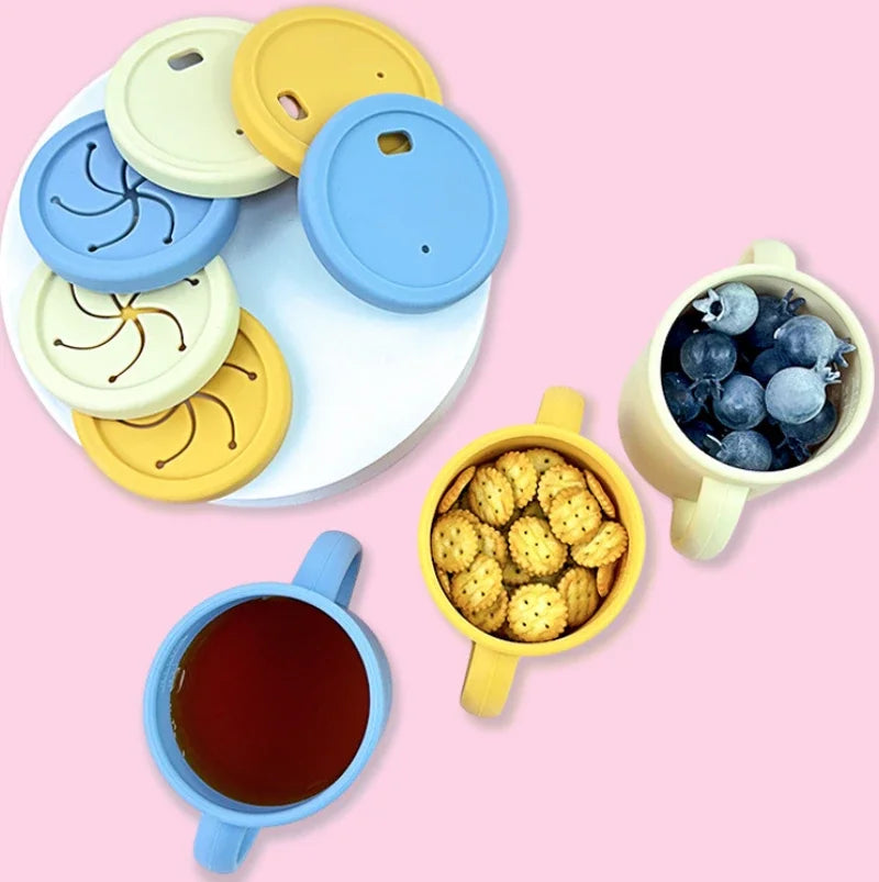 Silicone baby feeding set with suction plate, bowl and spoon - photo 6
