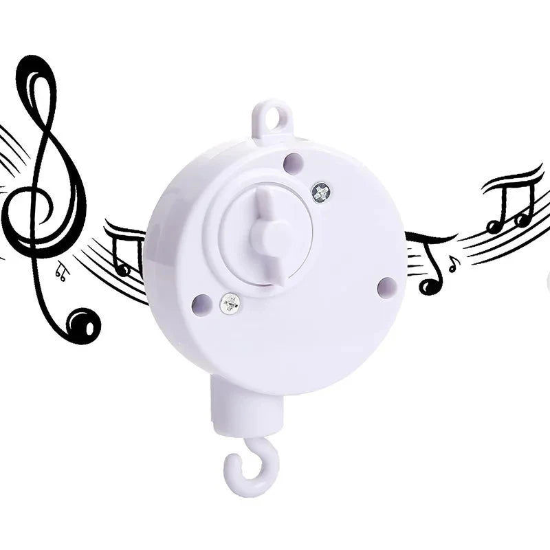 Wooden crib music box mobile – photo 8